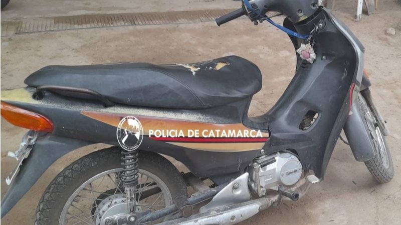 Secuestraron una motocicleta de dudosa procedencia