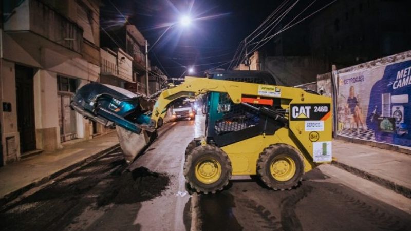 Cronograma de la repavimentación