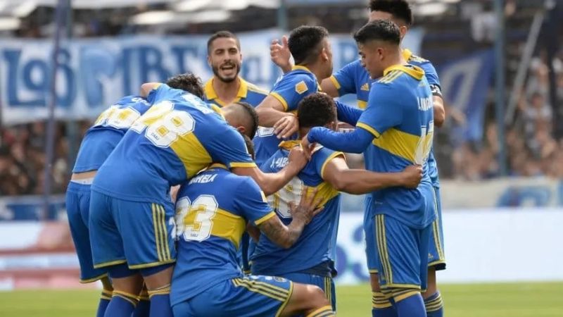 Boca le ganó a Gimnasia y llega líder a la última fecha