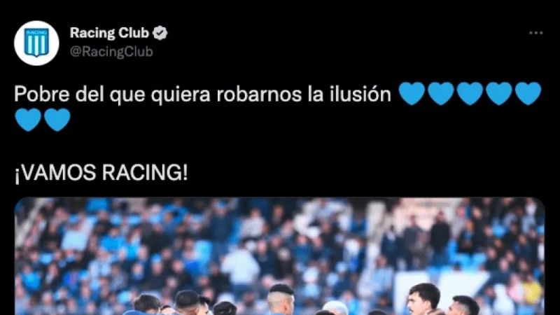 Boca festejó con una frase que utiliza Racing