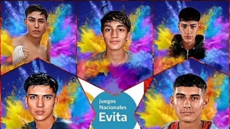Seis púgiles representarán a Catamarca en los Juegos Evita 2022