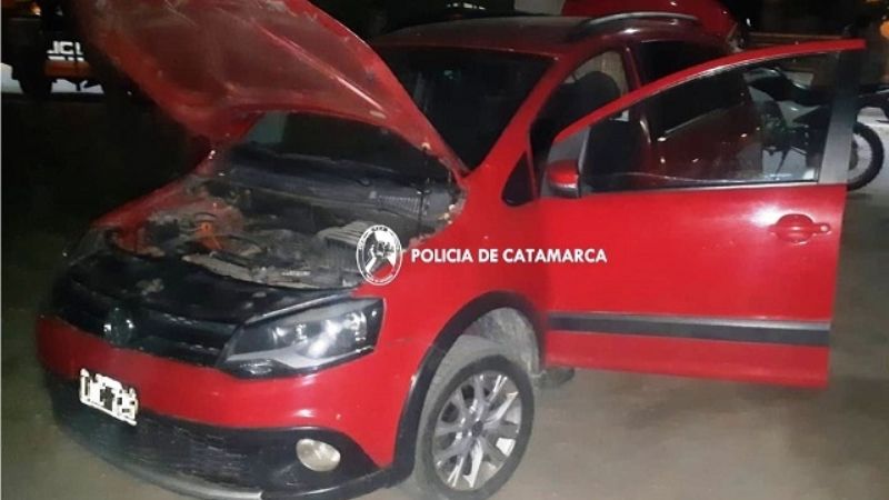 Secuestran un auto requerido desde Buenos Aires