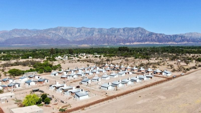 Jalil y Corpacci recorrieron obras en Tinogasta