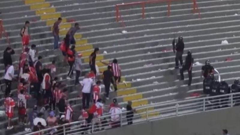 Incidentes en el partido Villa Cubas- San Lorenzo