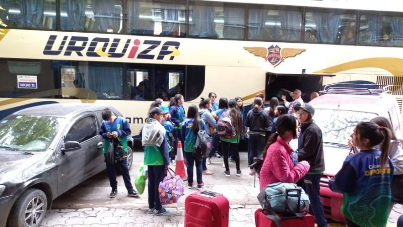 La delegación catamarqueña y su primer día en Mar del Plata