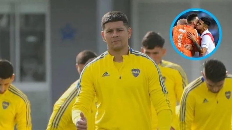 Rojo elogió a Armani y destacó la actitud de River