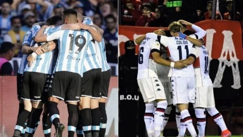Racing y Tigre se cruzarán para disputar el Trofeo de Campeones