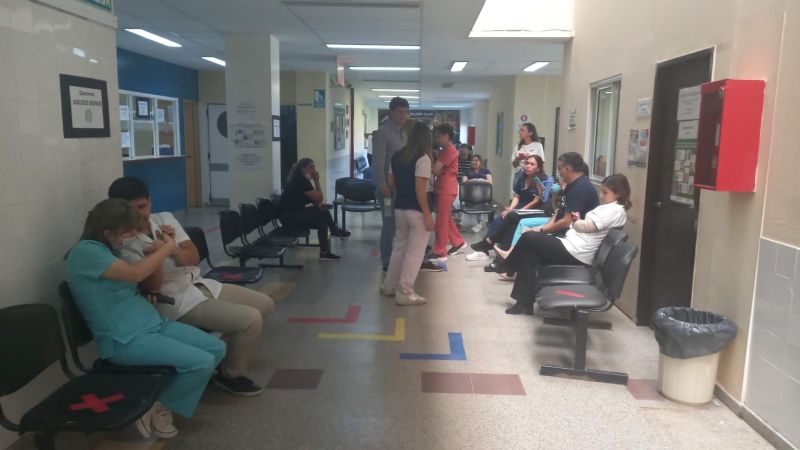 Segundo día de paro en la Maternidad