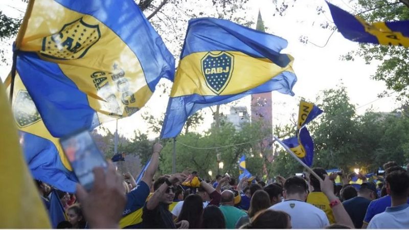 San Juan revolucionado con la presencia de Boca