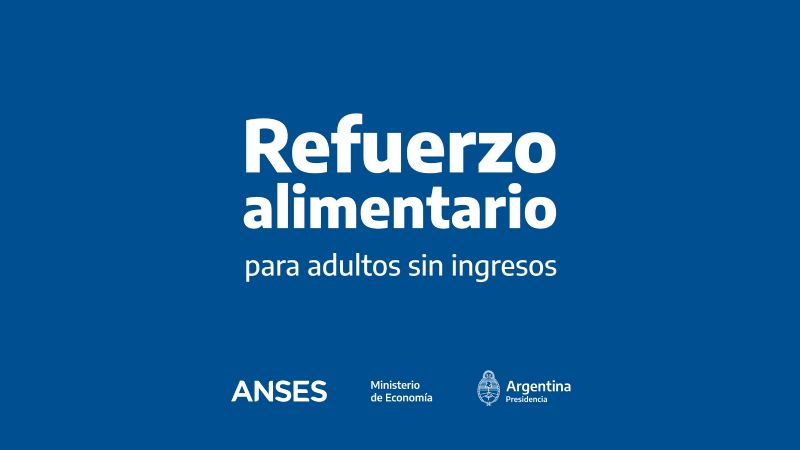 Más de medio millón de personas ya accedieron al refuerzo alimentario