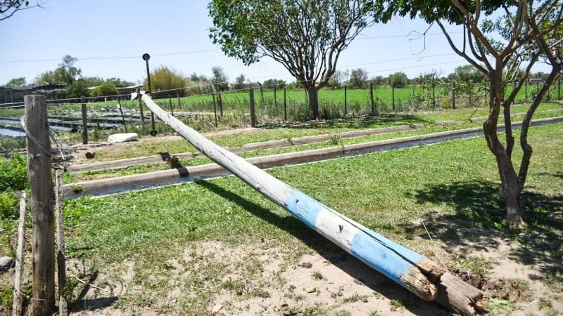 Gobierno relevó y asistió a familias tras temporal en Los Altos