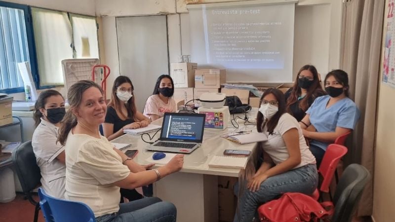 El CUR capacita alumnos de Hemoterapia