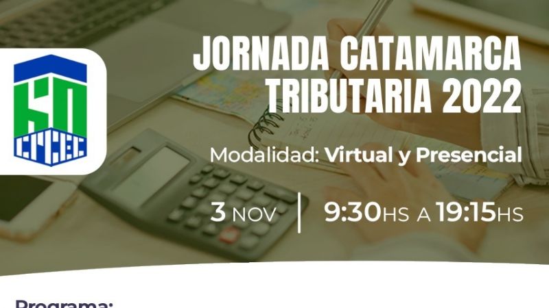 Se viene la Jornada Catamarca Tributaria