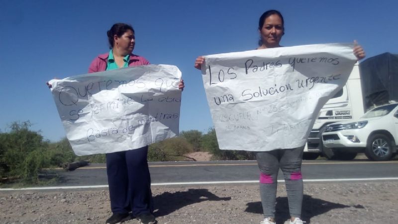 Piquete en Telaritos