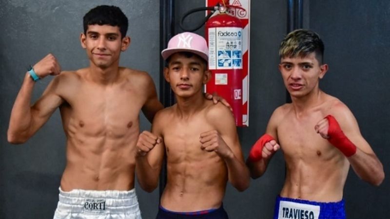 El boxeo “cata” de los “Evita”, con tres “semis” y medallas