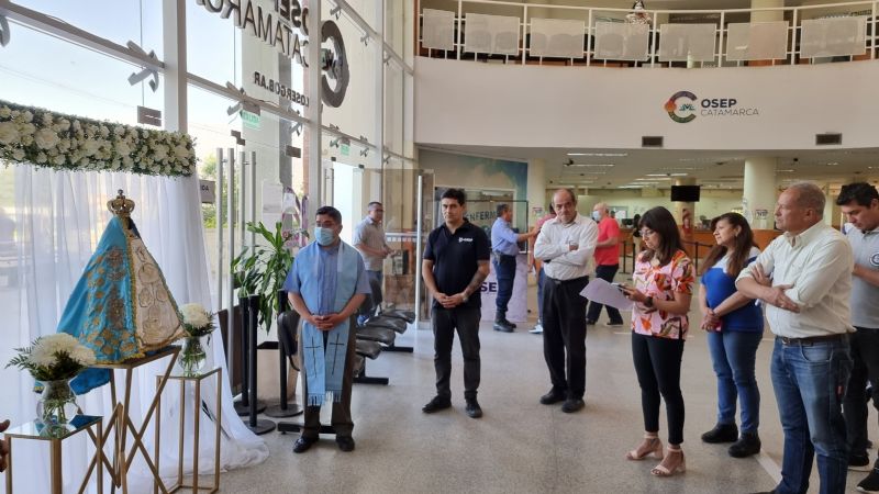 La Madre Morena visita la OSEP y ATSA