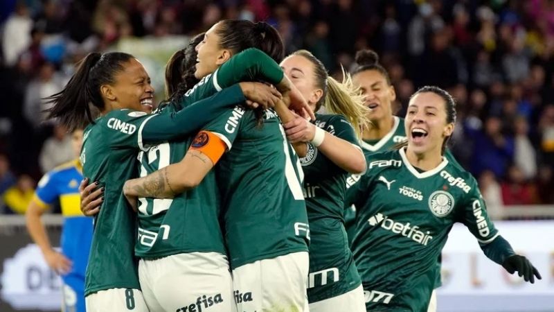 Palmeiras goleó a Boca y es campeón de la Libertadores Femenina