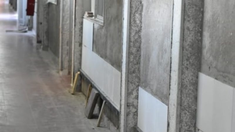 Culminaron trabajos en los techos del Hospital San Juan Bautista