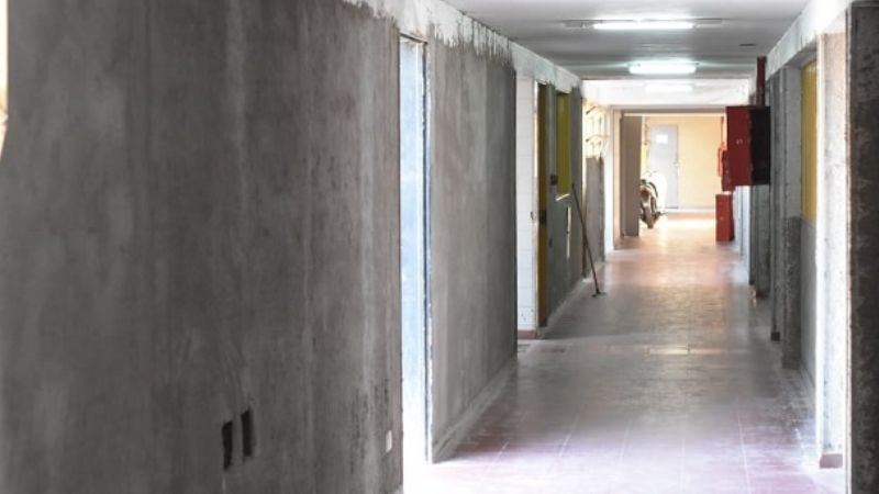 Culminaron trabajos en los techos del Hospital San Juan Bautista