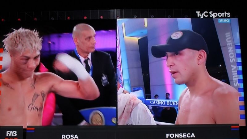 En la “pelea del año”, “Sansón” Rosa derrotó a Fonseca