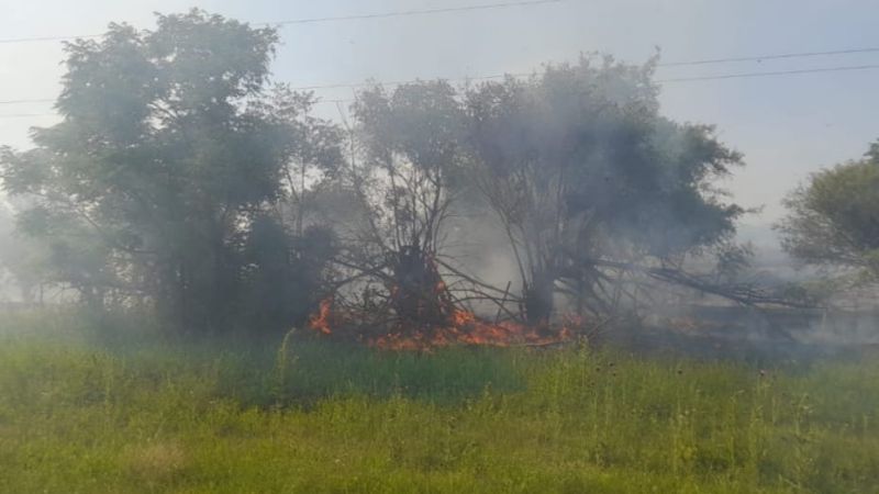 Incendio afecta el servicio de energía en F.M. Esquiú