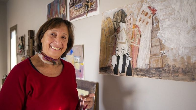 La artista catamarqueña Marta Martínez expondrá en el Congreso de la Nación