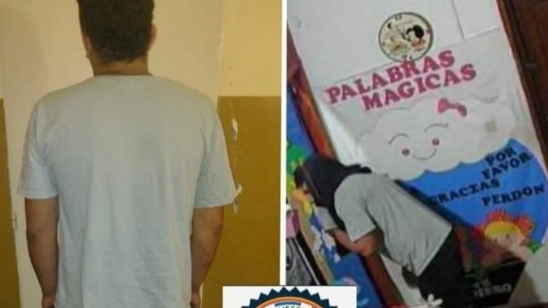 Desvalijaron un jardín maternal en pleno centro