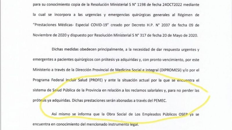 Los privados se harán cargo de las cirugías del sistema público