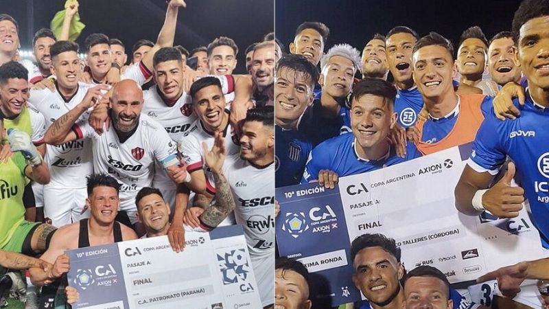 Patronato-Talleres, una final inesperada en la Copa Argentina
