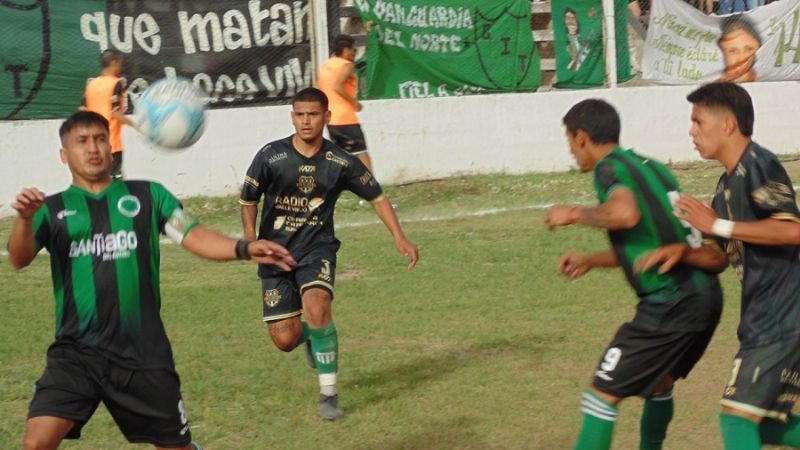 San Martín "descarriló" en Frías, ante Instituto Tráfico