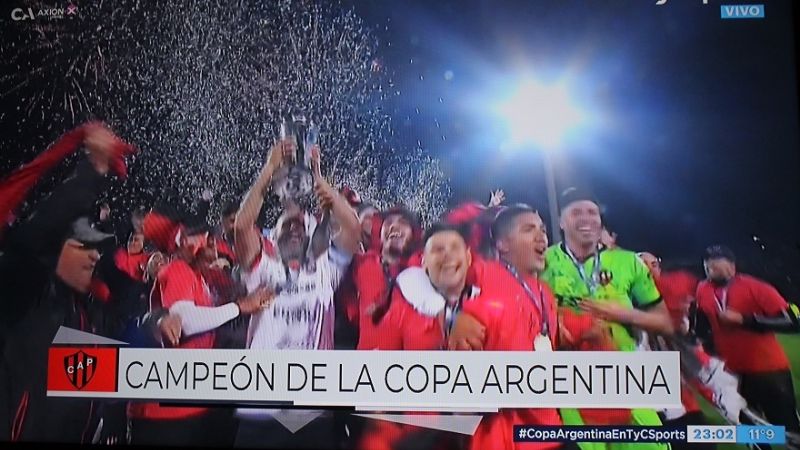 Patronato venció a Talleres y es campeón de la Copa Argentina