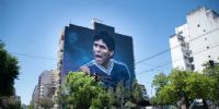 El mural más impactante de la vida de Maradona.
