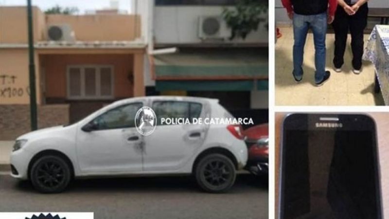 Secuestran elementos robados y detienen a tres personas