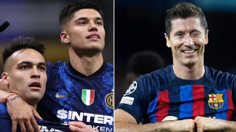 Inter-Barcelona sobresale en la Champions League