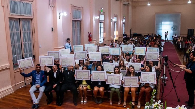 Egresaron 27 nuevos profesionales de la Facultad de Ciencias de la Salud