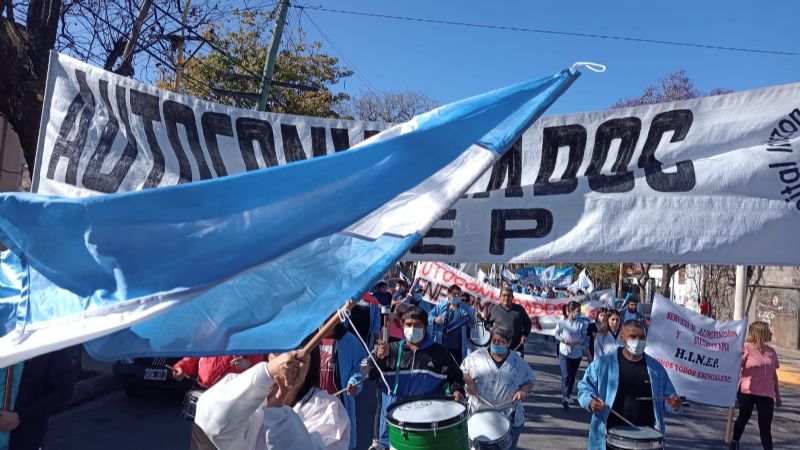 Masiva marcha de la salud