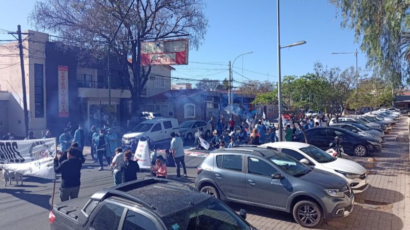 Masiva marcha de la salud