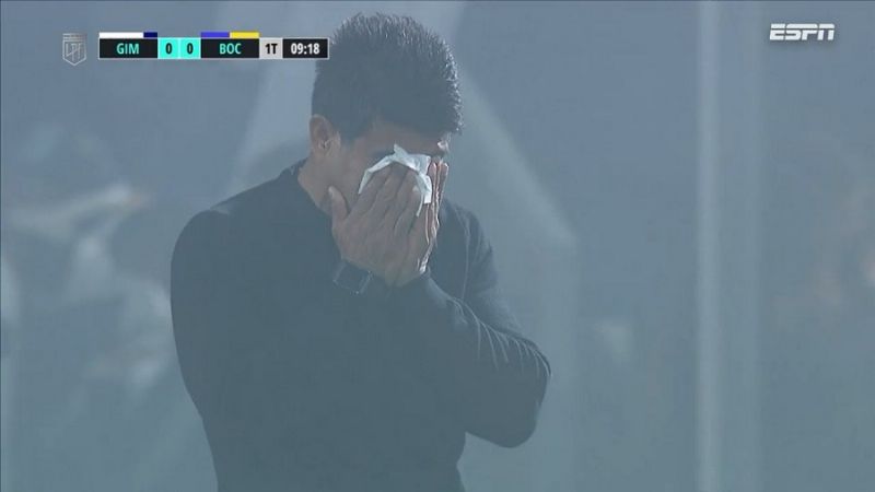 Gimnasia-Boca, suspendido por incidentes