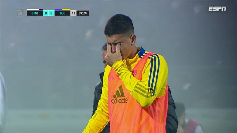 Gimnasia-Boca, suspendido por incidentes