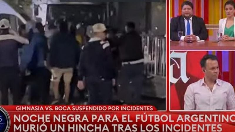 Murió un hincha por los violentos incidentes en La Plata