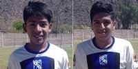 LOS GOLEADORES de Las Chacras, en el empate de hoy, 2 a 2, con Belén.