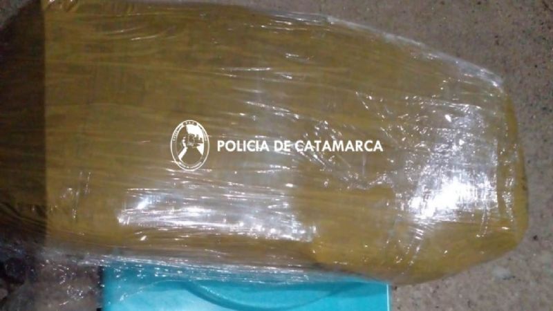 Secuestraron mas de medio kilo de marihuana