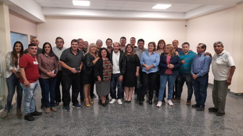 Gustavo Saadi se reunió con los gremios