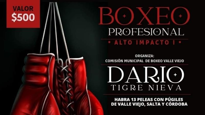 "Alto impacto chacarero" del “Tigre” Nieva, en Valle Viejo