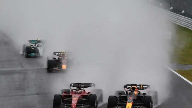 Verstappen ganó el GP de Japón y se coronó bicampeón