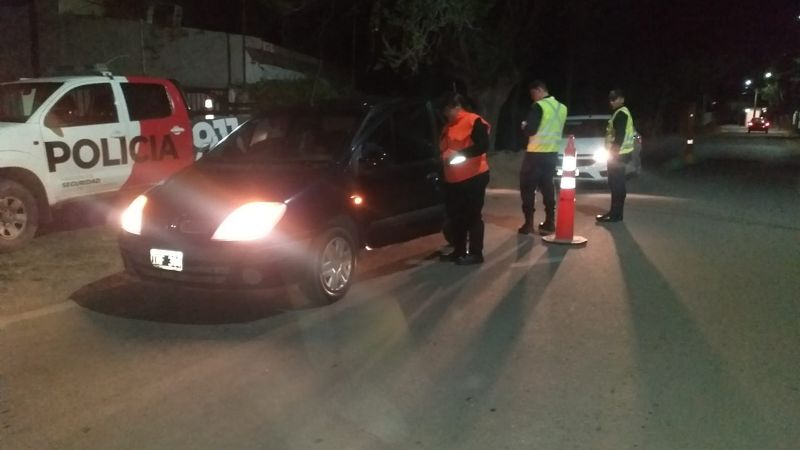 18 demoras por alcoholemia en Valle Viejo