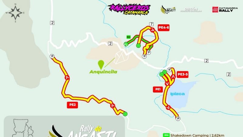 Todo listo para el Rally de Ancasti, por la 7ma. del Provincial