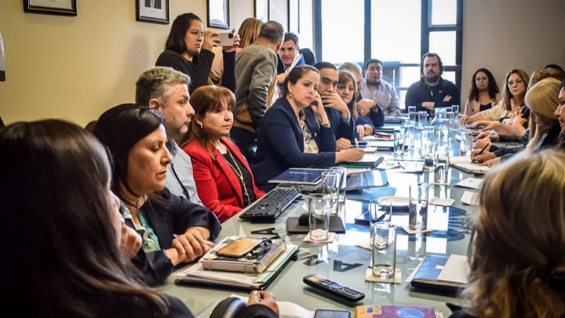Las ministras de Salud y Trabajo estuvieron en Diputados