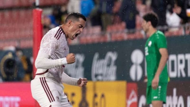 México goleó a Irak, con un gol de Funes Mori