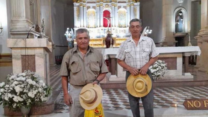 Cabalgó más de 300 kilómetros para visitar a la Virgen del Valle